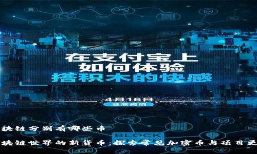 区块链分别有哪些币

区块链世界的新货币：探索常见加密币与项目更新