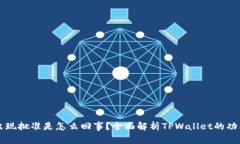 : TPWallet出现批准是怎么回事？全面解析TPWallet的
