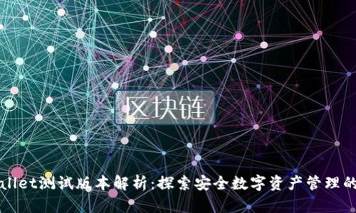 TPWallet测试版本解析：探索安全数字资产管理的未来